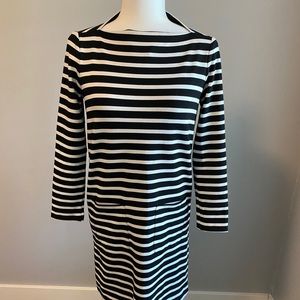 Striped kate spade Broome Street knit dress